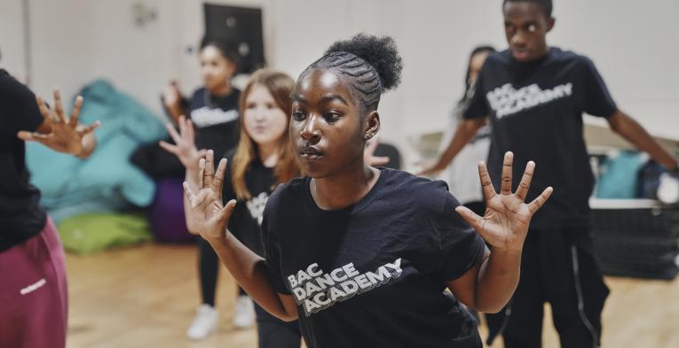 Dance class at Battersea Dance Centre