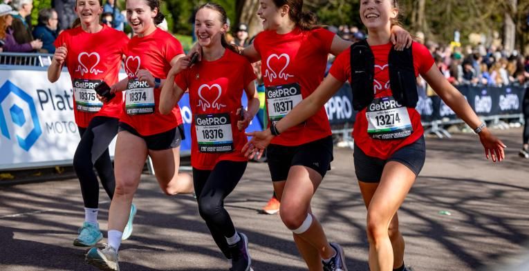British Heart Foundation runners