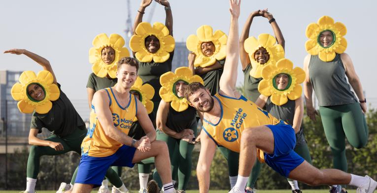 AJ & Curtis with Marie Curie