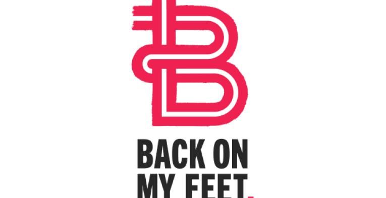Back on my feet logo