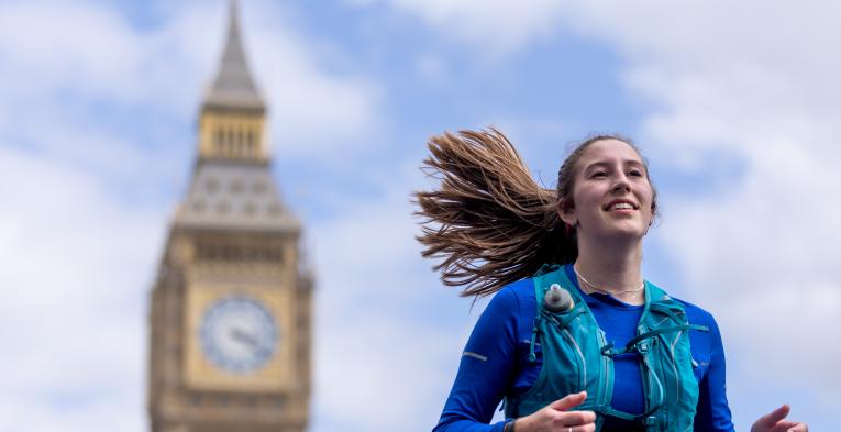 Participant passes Big Ben 