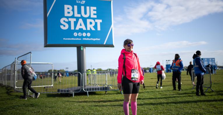 Participant in the Start Area