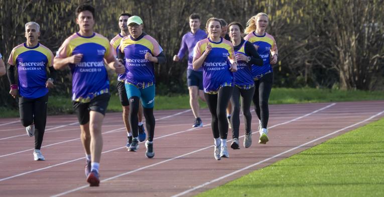 Pancreatic Cancer UK runners