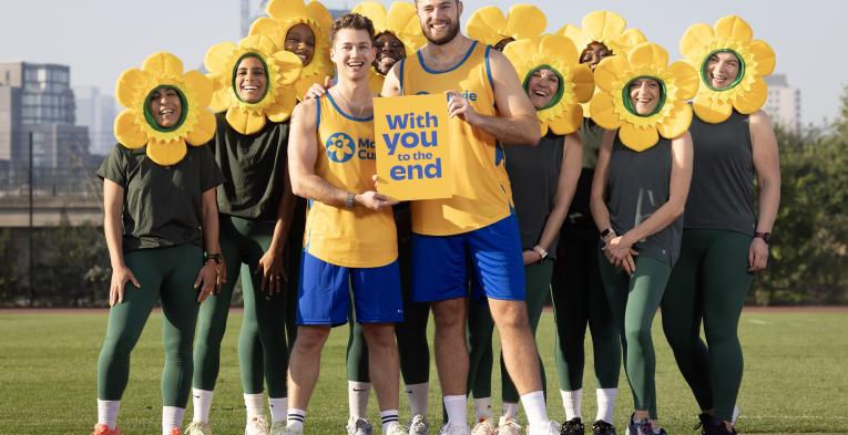 Marie Curie fundraising campaign photo