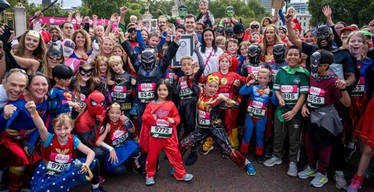 Superhero participants