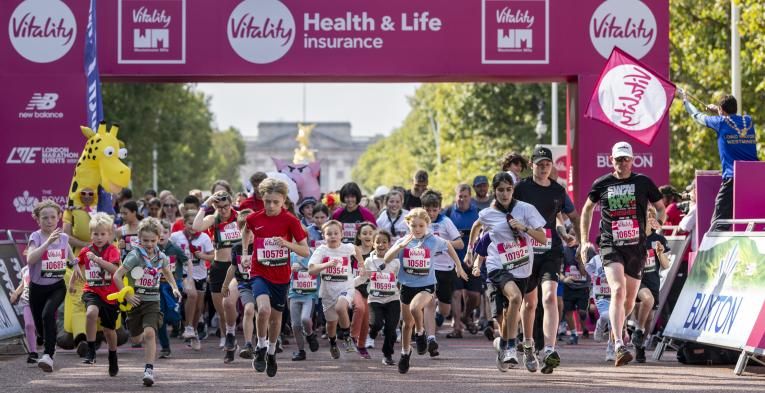 Vitality Westminster Mile participants