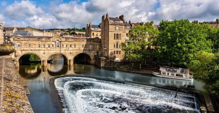 Pulteney Bridge in Bath 