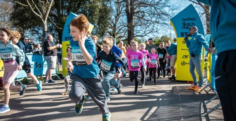 The Bath Miles Start Line