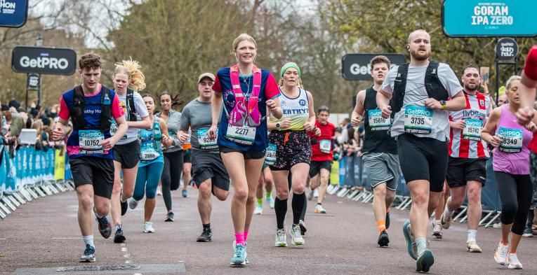 Participants enjoy the 2027 GetPRO Bath Half Marathon