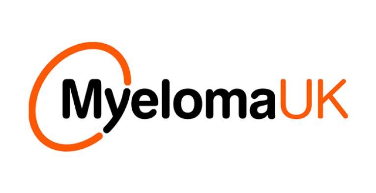 Charity logo for Myeloma UK