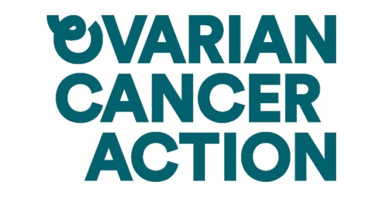 Charity logo for Ovarian Cancer Action