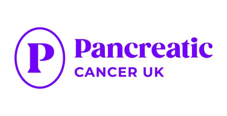 Charity logo for Pancreatic Cancer UK