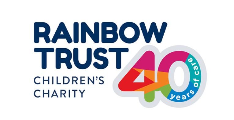 Charity logo for Rainbow Trust Children's Charity