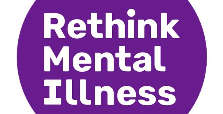Charity logo for Rethink Mental Illness