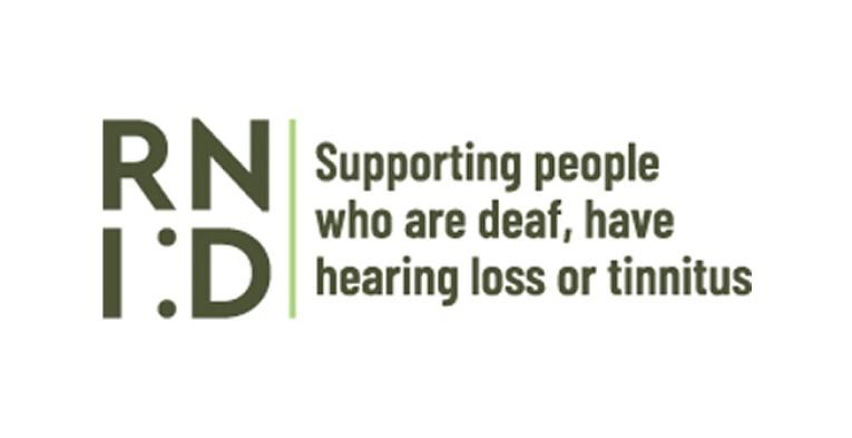 Charity logo for RNID