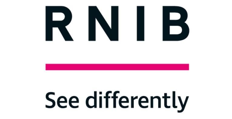 Charity logo for Royal National Institute of Blind People