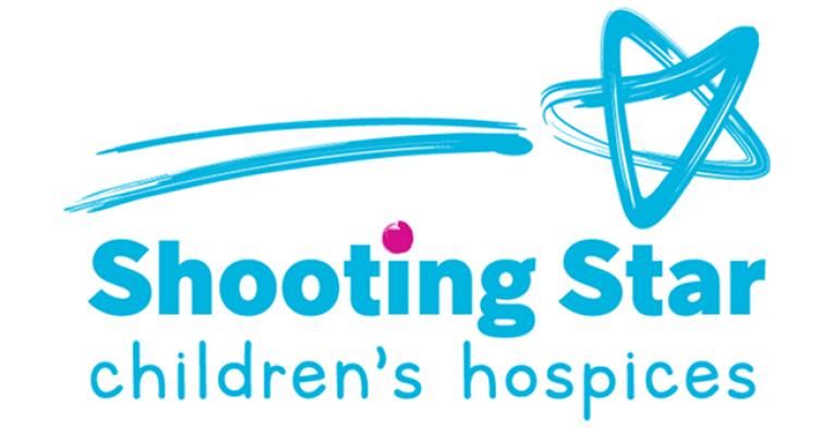 Charity logo for Shooting Star Children's Hospices