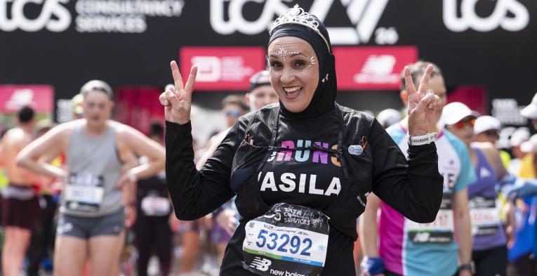 TCS London Marathon finisher