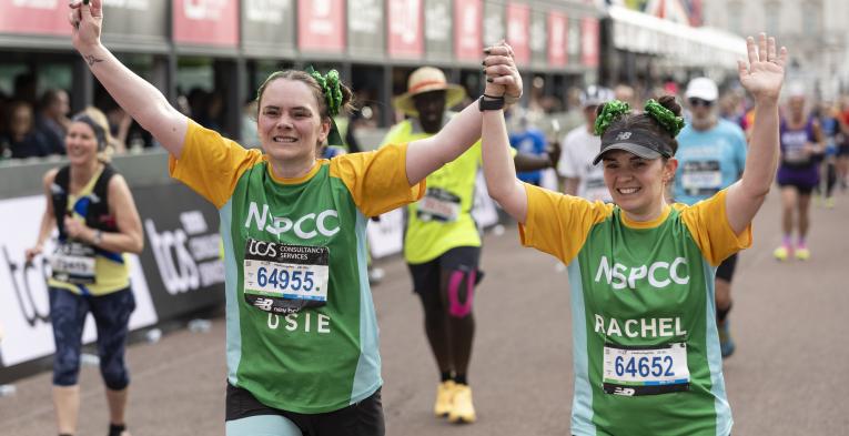 NSPCC charity runners