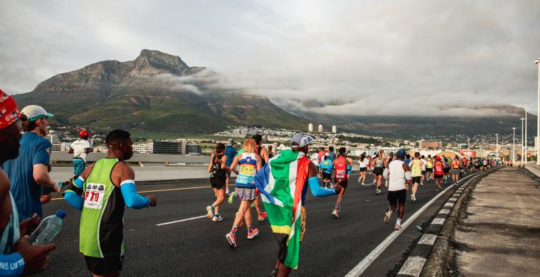 Sanlam Cape Town Marathon course view