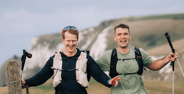 Participants out on the Jurassic coast 