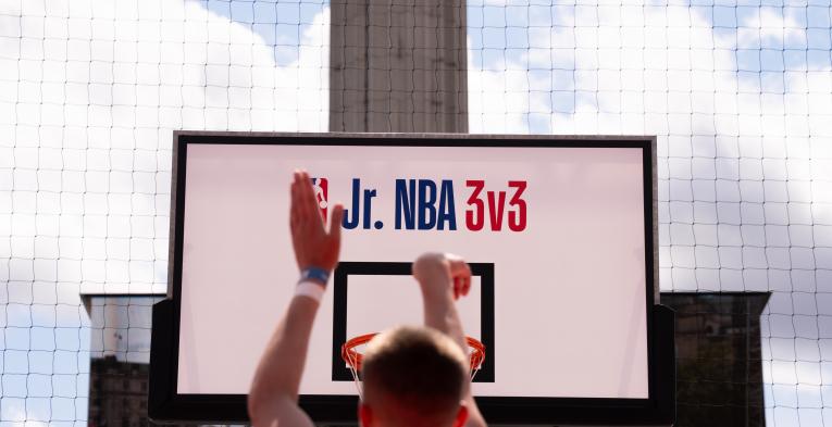 NBA Basketball Three Throw