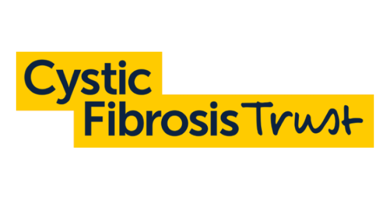 Charity logo for Cystic Fibrosis Trust