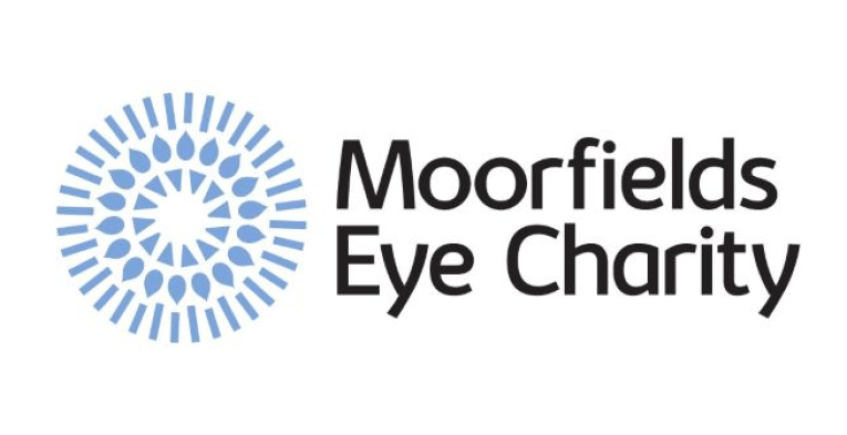 Charity logo for Moorfields Eye Charity