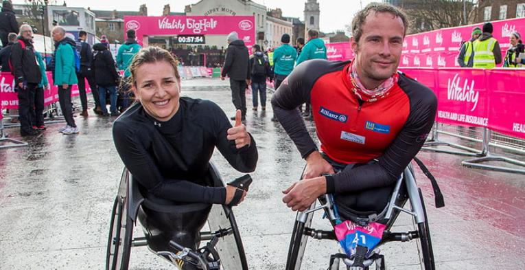 Manuela Schar and Marcel Hug