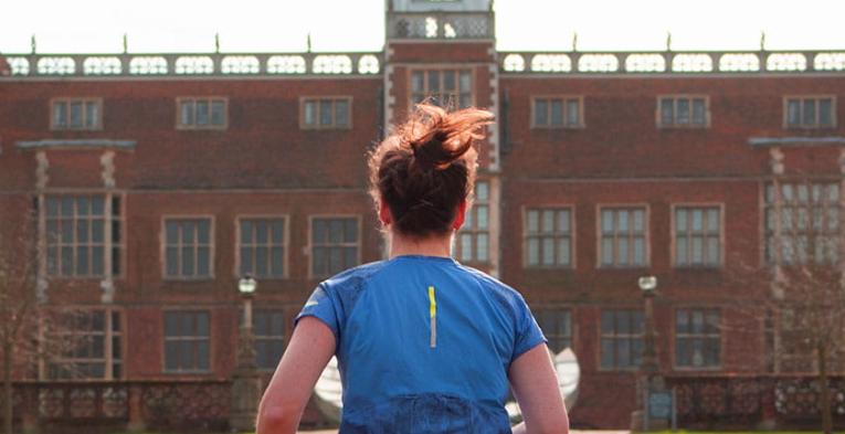 A runner at Hatfield House