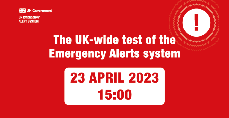 Graphic showing details of the Emergency Alerts system