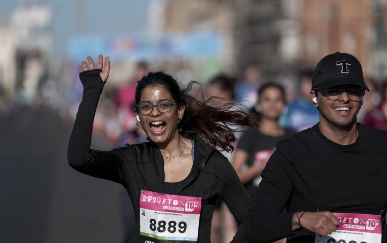 Brighton Marathon Weekend participant