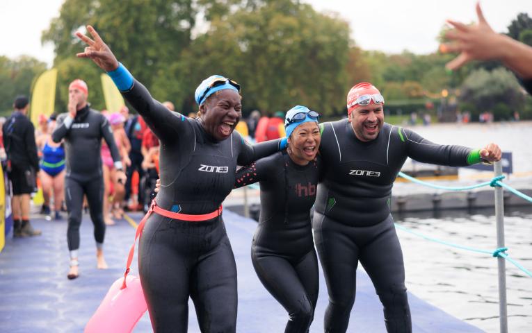 Swim Serpentine 2025 finishers