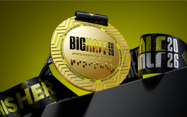 Big Half 2026 medal