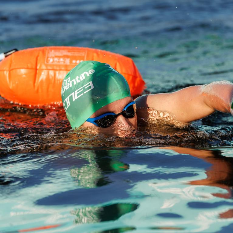 Dan Hall at Swim Serpentine 