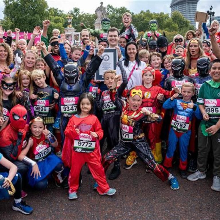 Superhero participants