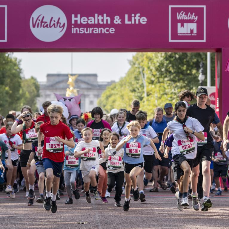 Vitality Westminster Mile participants