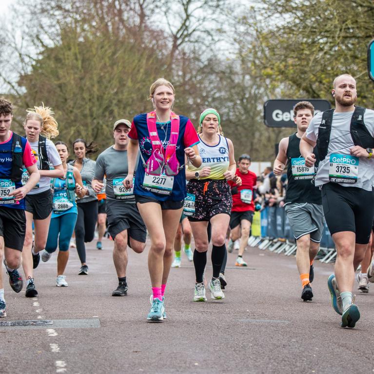Participants enjoy the 2027 GetPRO Bath Half Marathon