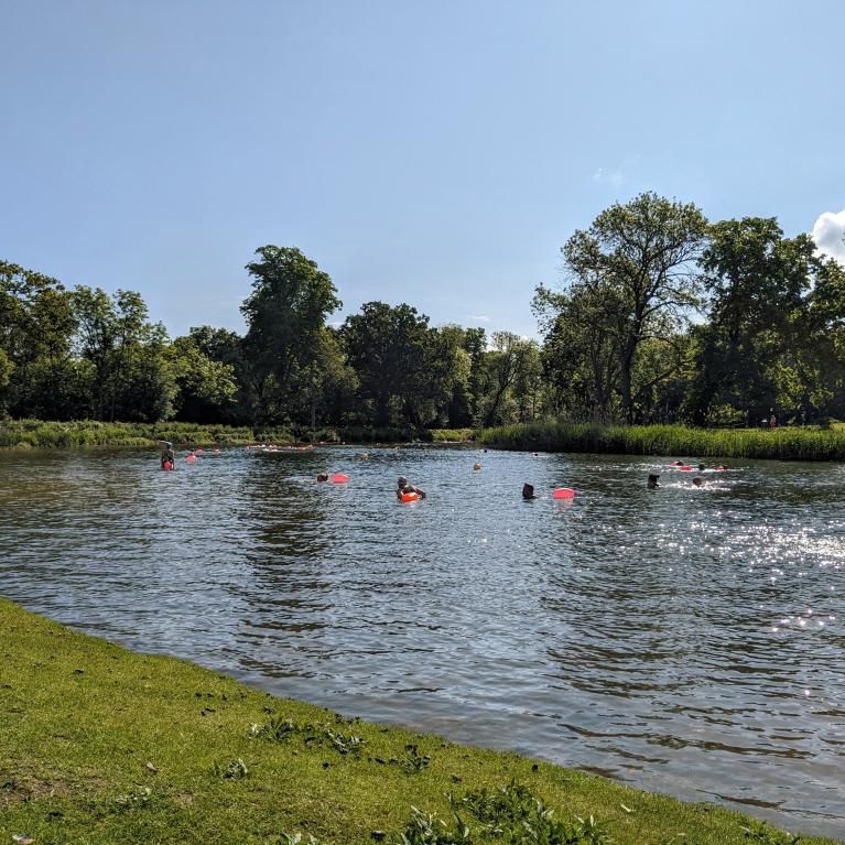 Outdoor swimming at Beckenham Park