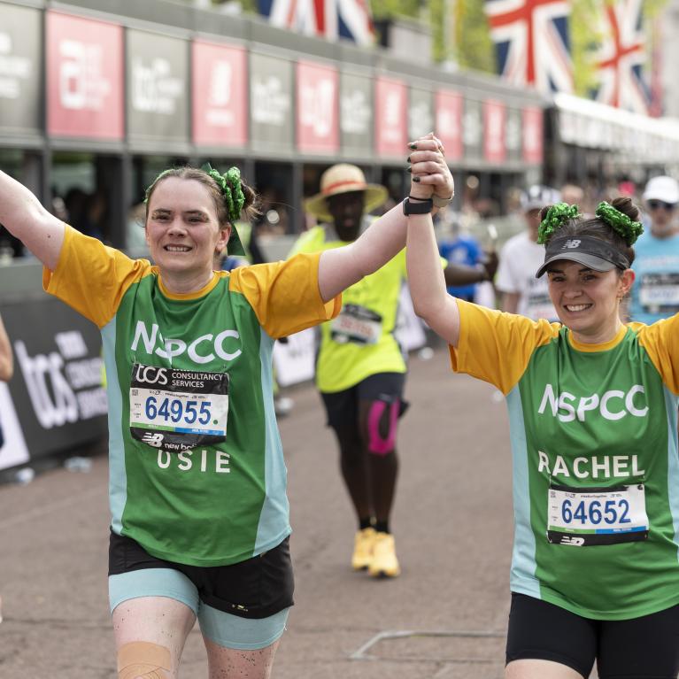 NSPCC charity runners