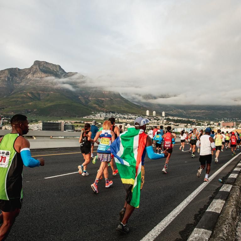 Sanlam Cape Town Marathon course view