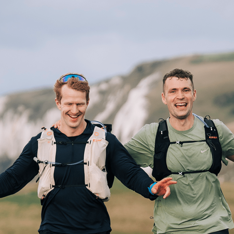 Participants out on the Jurassic coast 