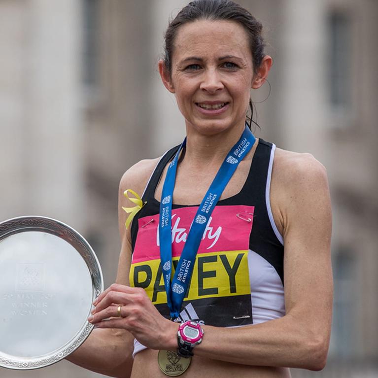 Jo Pavey at Vitality 10,000 in 2017