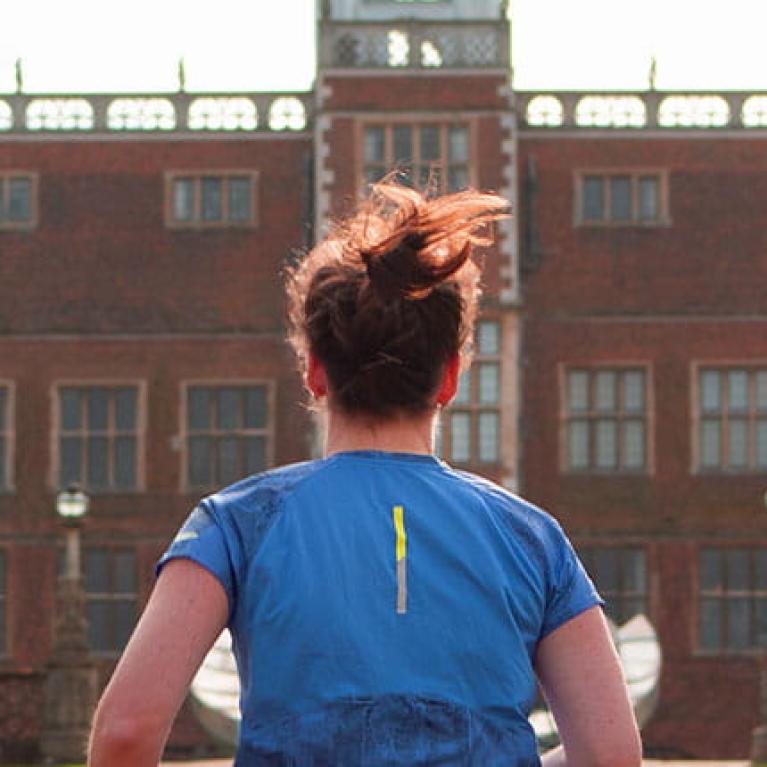 A runner at Hatfield House