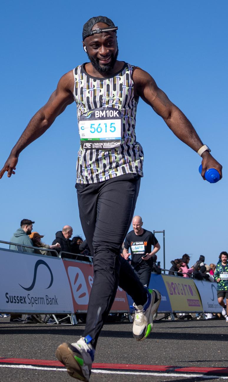 The Brighton & Hove 10K finisher 