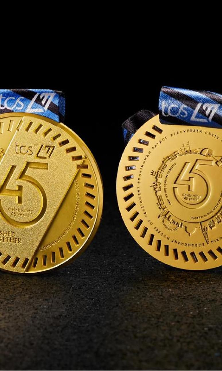 2026 TCS London Marathon medal
