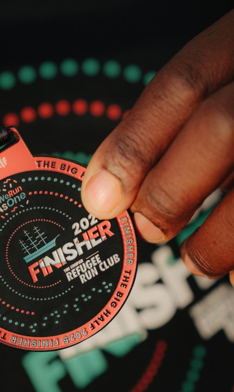 The Big Half 2025 medal