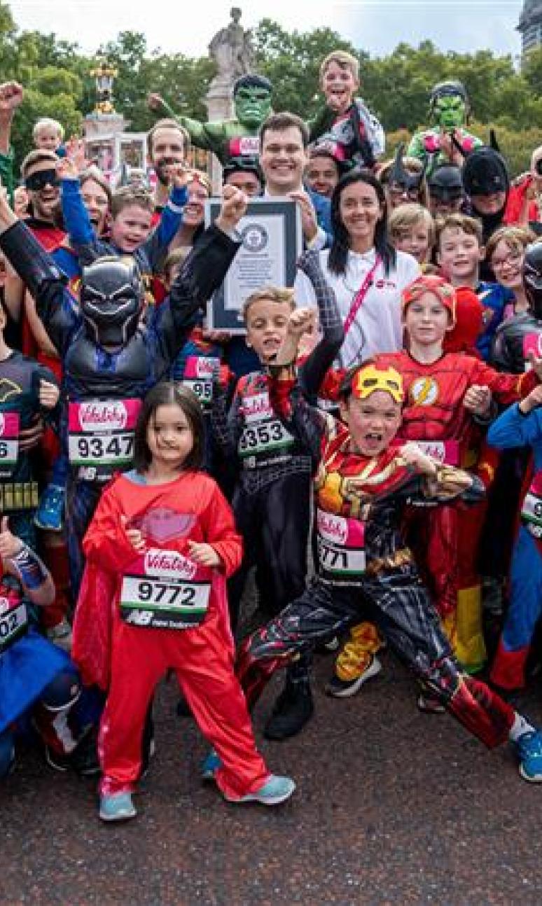 Superhero participants