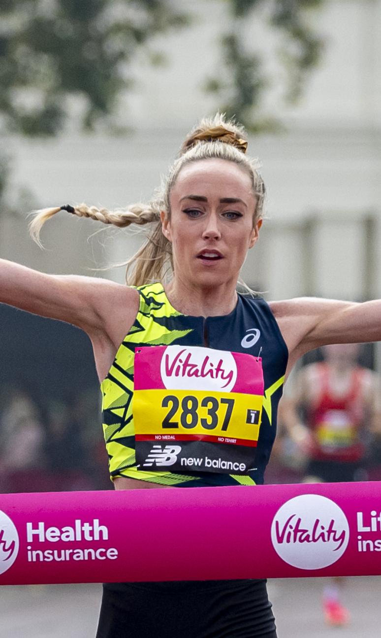 Eilish McColgan wins the 2024 Vitality London 10,000