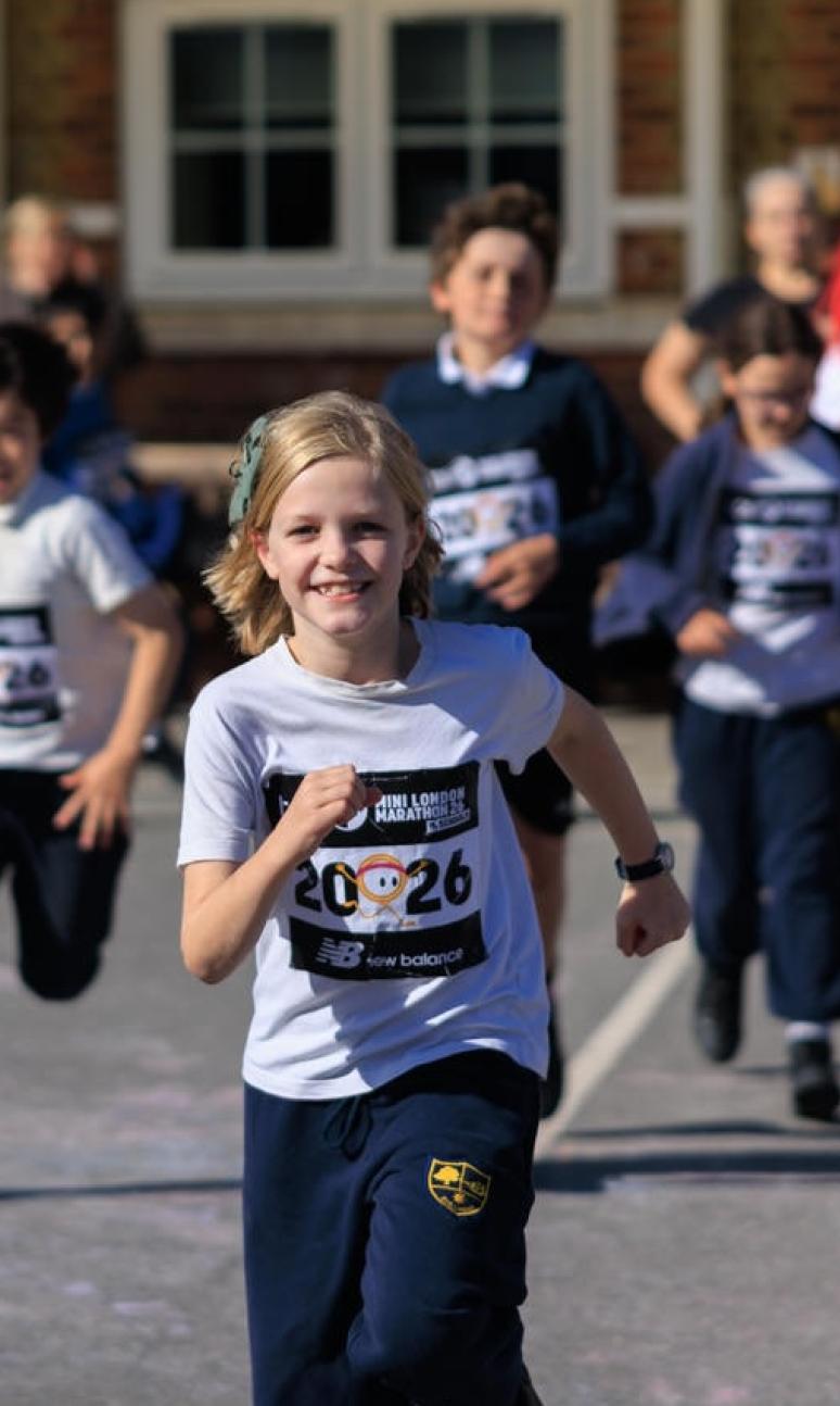 A school taking on the daily mile 